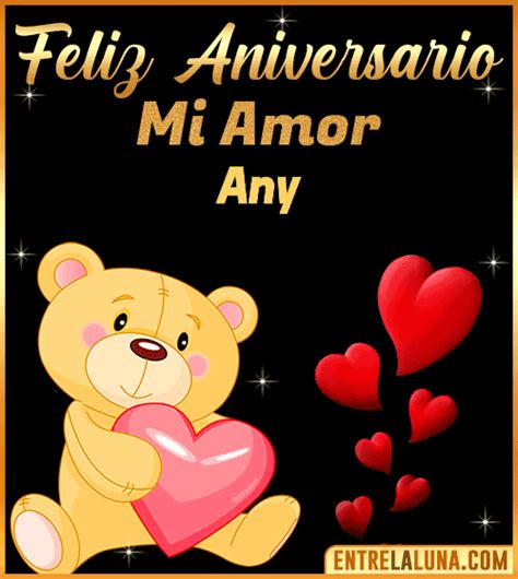 feliz aniversario mi amor gif